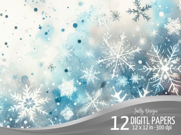 Blue Magic Winter Christmas Background: A Designer's Guide