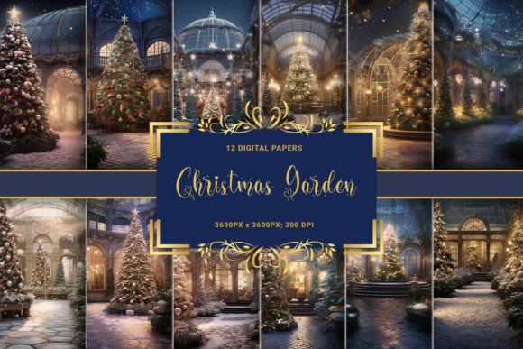 Christmas Garden Rich Beautiful Collecti: Your Winter Wonderland Design Toolkit