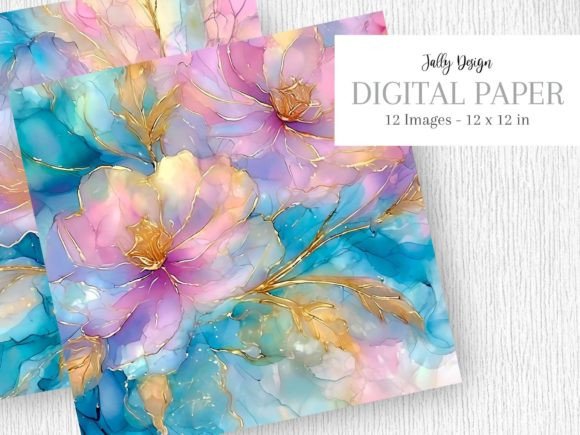 Ethereal Beauty: A Guide to Pastel Alcohol Ink Floral Design