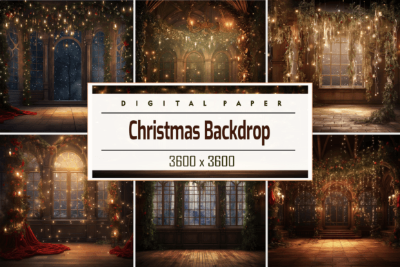 Transforming Projects with Christmas Backdrop