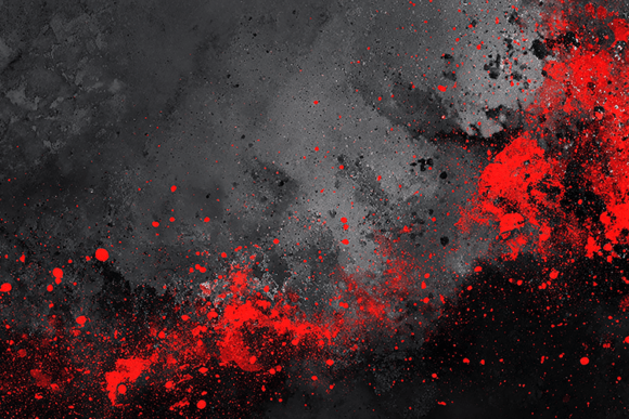 Unleashing Raw Energy: The Power of Black and Red Abstract Grunge Texture