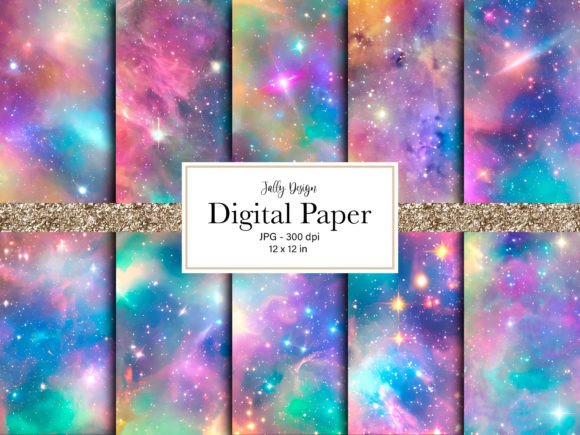 Unlocking Cosmic Creativity: The Dreamy Galaxy Digital Paper