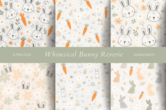 Whimsical Bunny Reverie: A Spring Font Guide